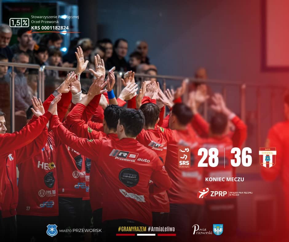 Derby dla Armii Leliwa: SRS Przemyśl – Orzeł Przeworsk 28:36